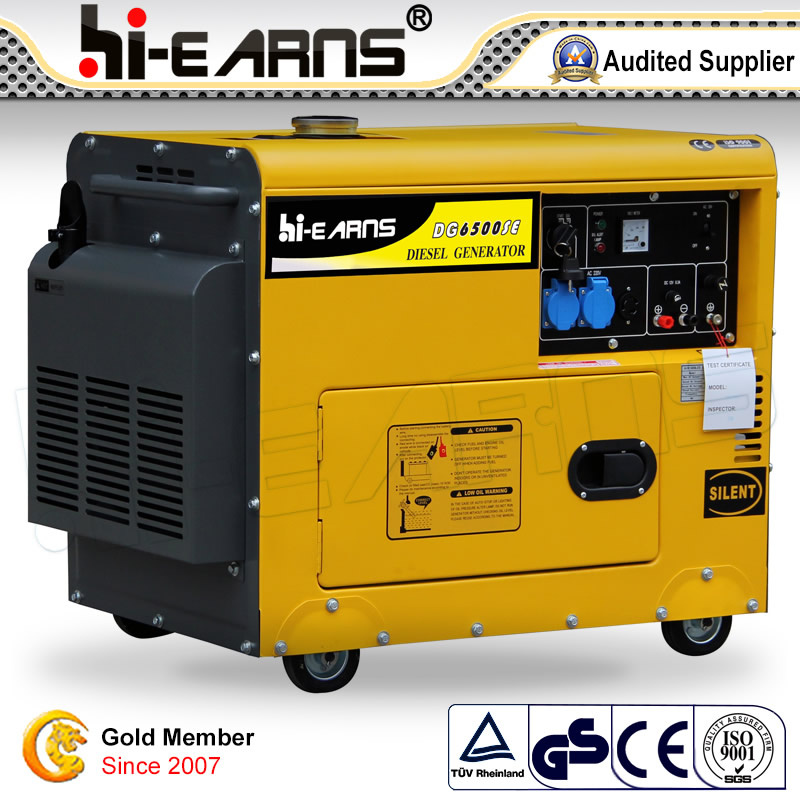 Patent Product Silent Diesel Power Generator (DG6500SE)