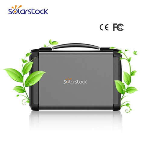 Green Handhold Solar Generator with CE, RoHS, FCC Certification