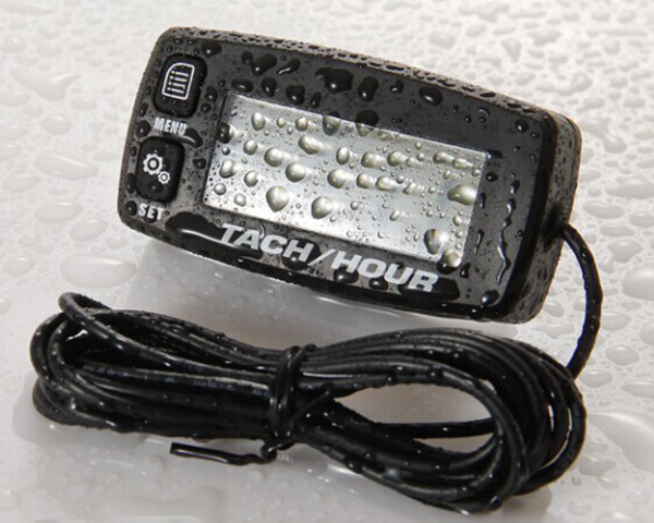 Waterproof Gasoline Engine Record Max Rpm Tachometer Hour Meter Used ...
