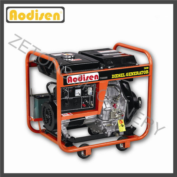 2.8kw-5kw Diesel Engine Single Phase Diesel Generator
