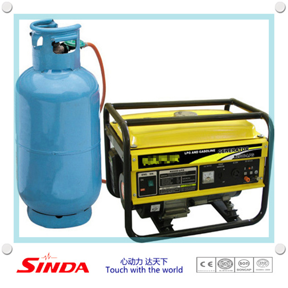 2kw LPG Fuel Power Portable Electric Generator
