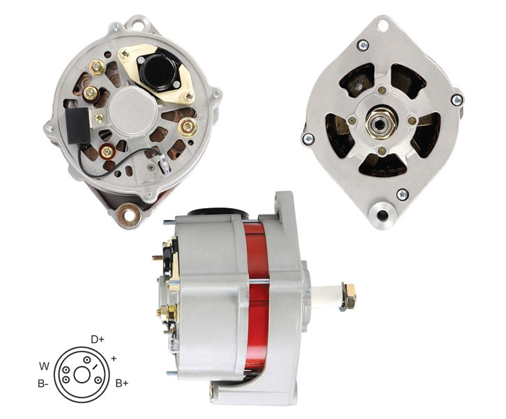 Alternator 24V 55A 12V 80A for Bosch