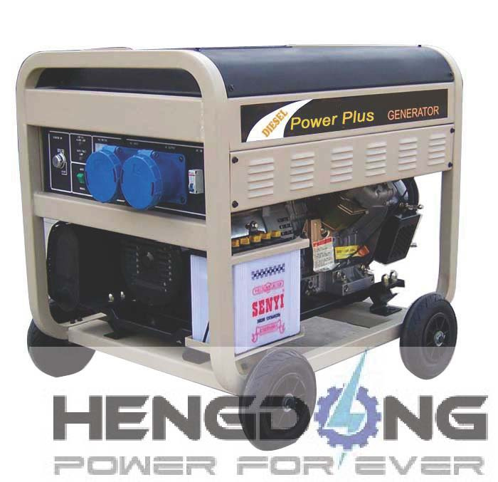 10kw Diesel Generator (Open Type, Air Cool) 