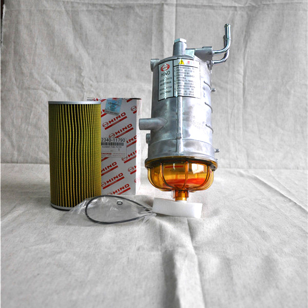 Shanghai Hino J08e Engine Parts Fuel Oil Filter Spare Parts