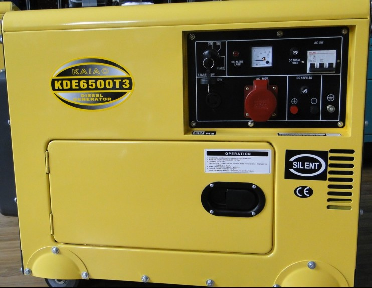 6kva 3 Phase Silent Type Diesel Generator