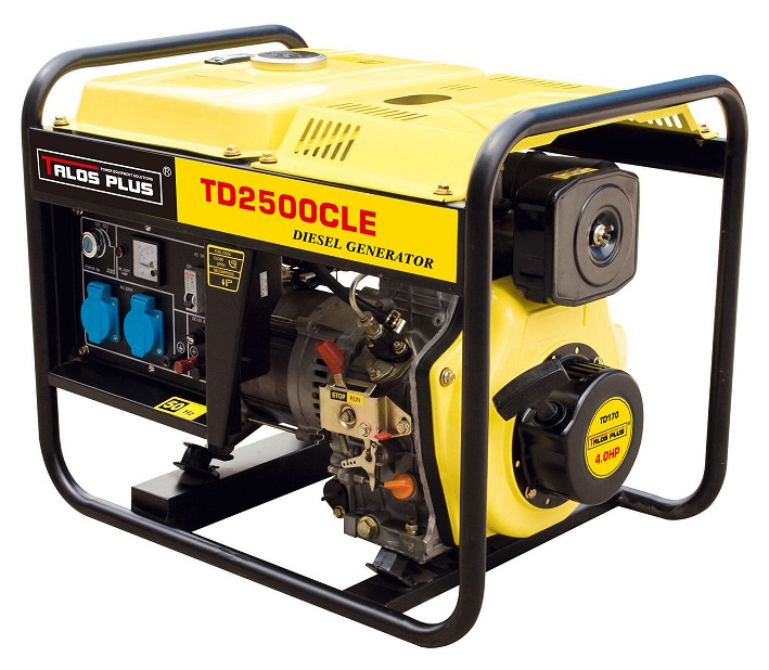 2 kVA Diesel Generator / 2 Kw Electric Starter Diesel Generator Price (TD2500CLE)