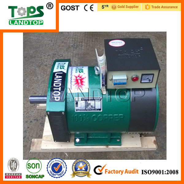 TOPS Brand Stc Series Brush 10 12 15kw Three Phase Alternator