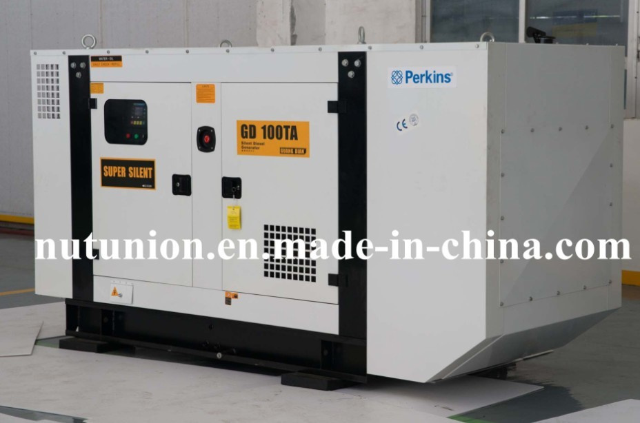 ISO9001/CE 100kVA Super Silent Diesel Generator