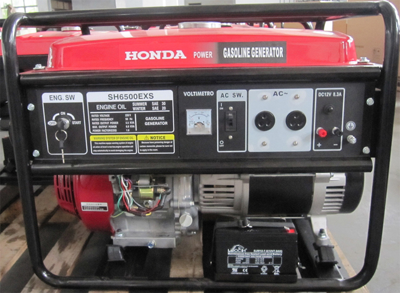 6000W Gasoline Generator with Honda Power
