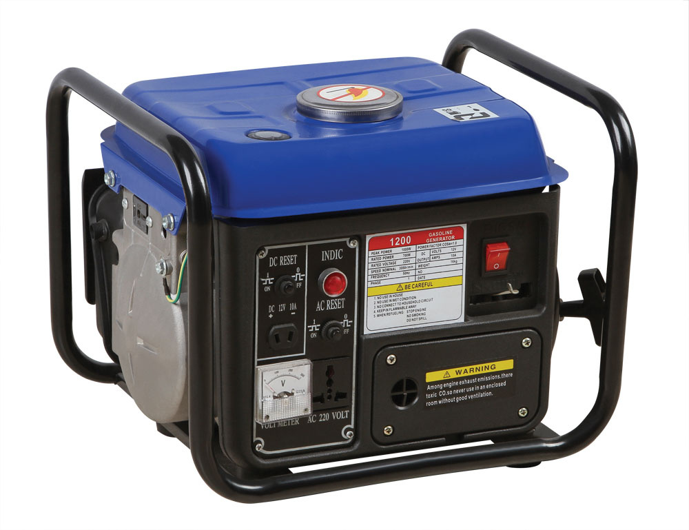 500 Watts Portable 950 Gasoline Generator (JJ1200) with Frame