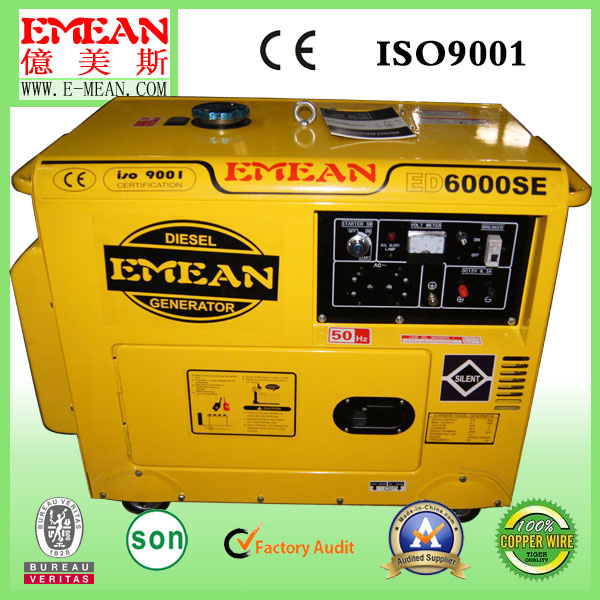 New Design 7kw Silent Home Standby Diesel Generator