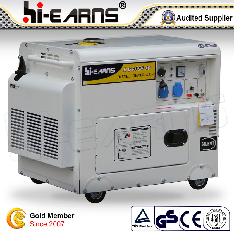 Single Phase 5kw Generator Engine Power Generator Price (DG6500SE)