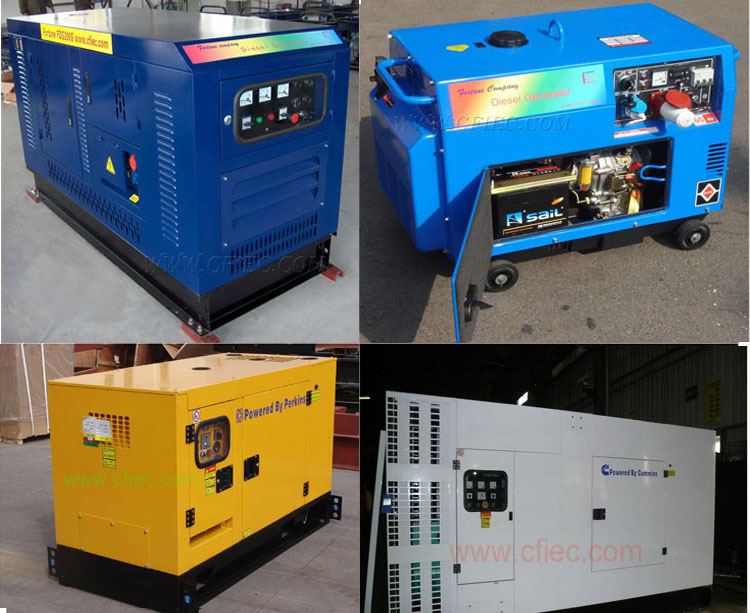 Silent Diesel Generator, 1.8 - 1640kW