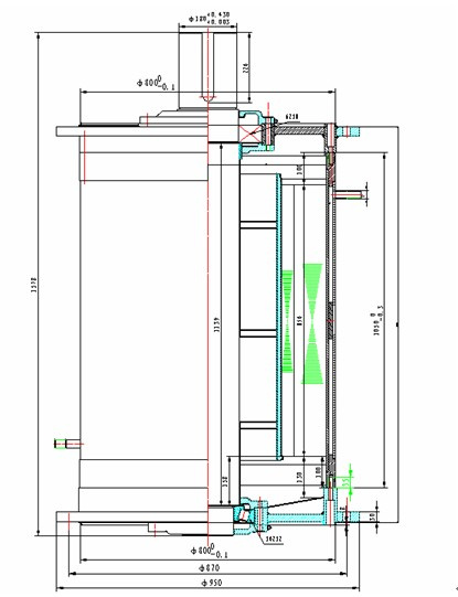800kw 500rpm 50Hz Vertical Permanent Magnet Generator