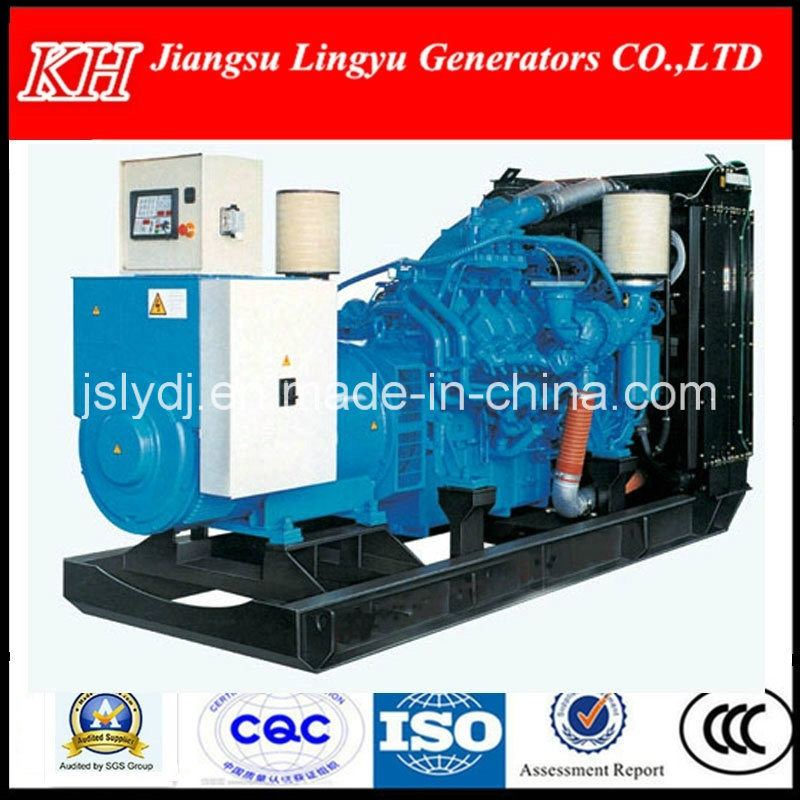 Mtu Engine/515kw Silent Genset /Electric Starter, China Origin/Diesel Generator (LY-45GF)