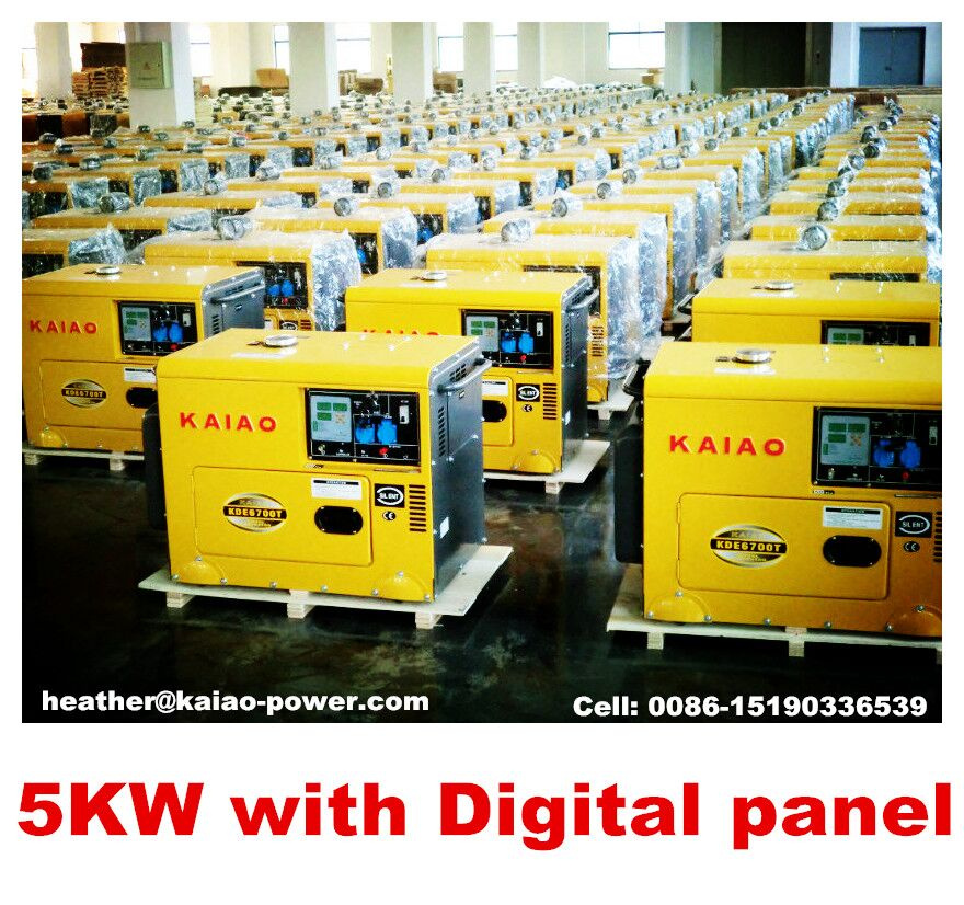 Silent Generator Best Selling 5kw!