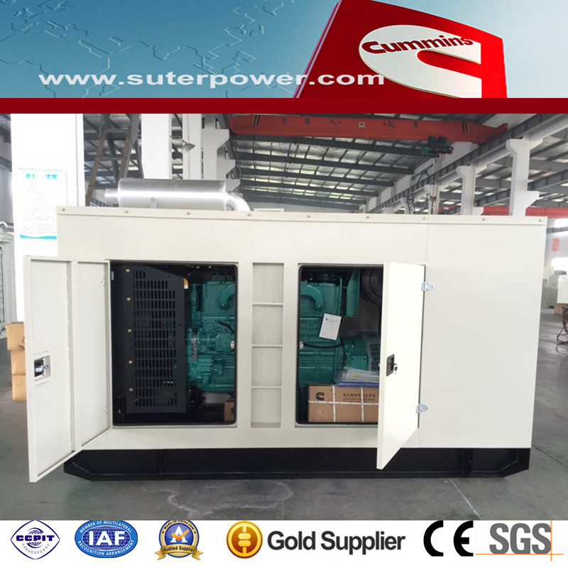 CE Approved 250kw Cummins Silent Diesel Generator