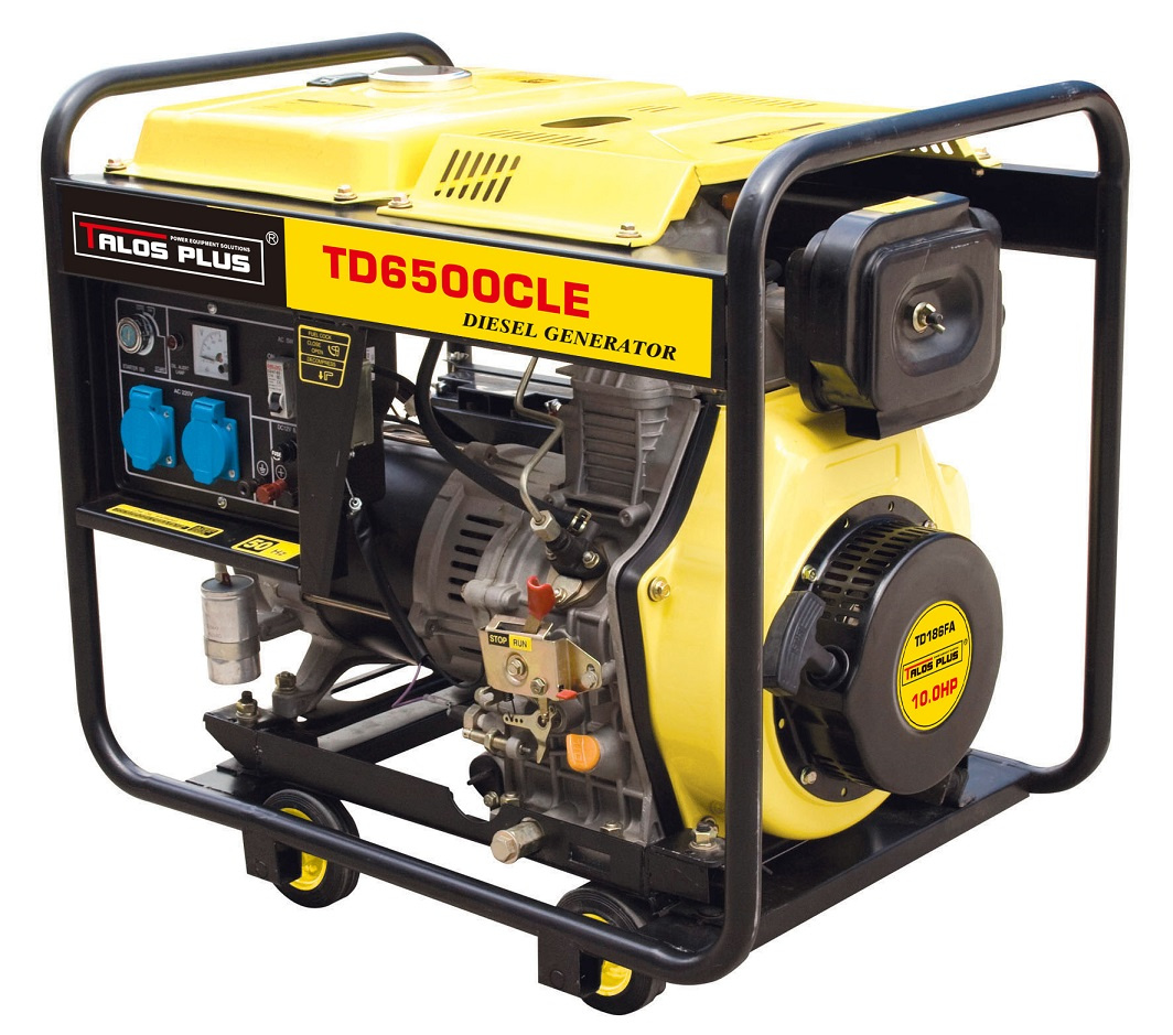 5 kVA Diesel Power Generator / Portable Diesel Generator Price (TD6500CLE)