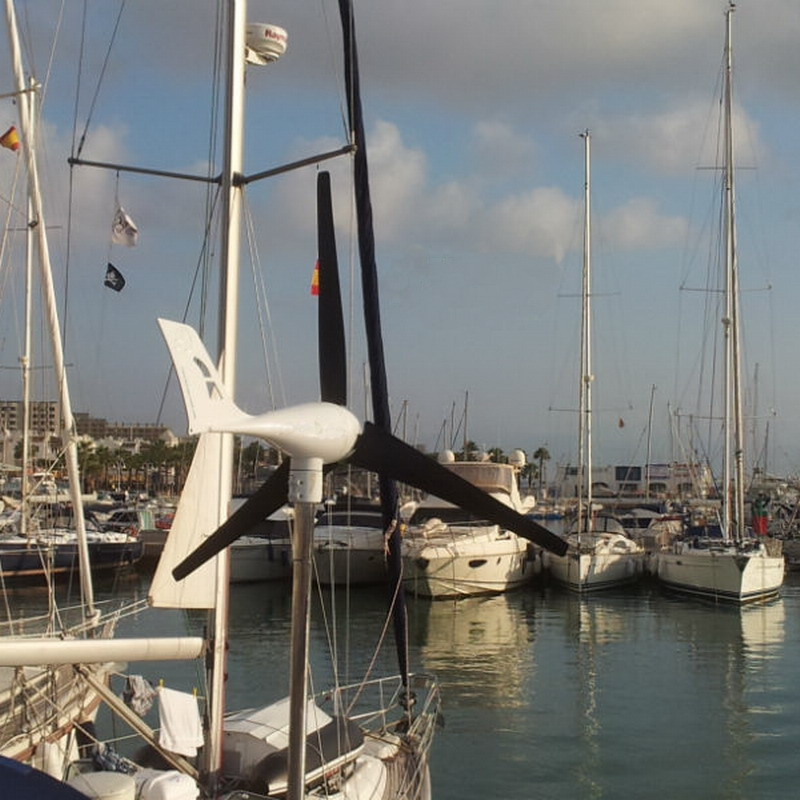 Small Wind Turbine for Boat Use