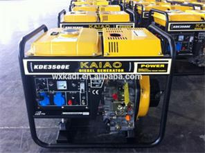 AC Single Phase 3kw Open-Frame Diesel Generator