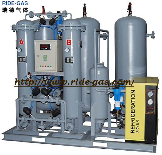 Small Psa Oxygen Generator and Filling System for Hospital Use (RDO3-400Nm3/h)