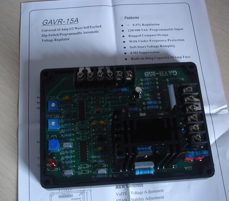 Gavr15A Yh15A CF 15A Brushless Generator Gavr15A 15b