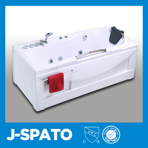 Hot Selling Decent Soothing Unwind Square Double SPA Bathtub