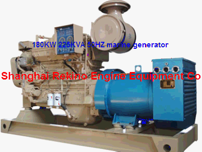 Cummins 225kVA 180kw 50Hz Marine Diesel Generator (NTA885-G1M/ MP-H-180-4)