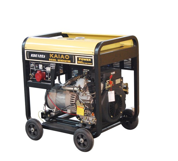 KDE12E3 Three Phase Electric Diesel Generator 2 cylinder power generator