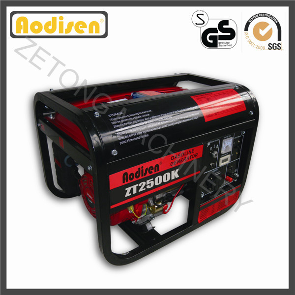 Portable Gasoline Generator 2.0kw Small Silent Generator