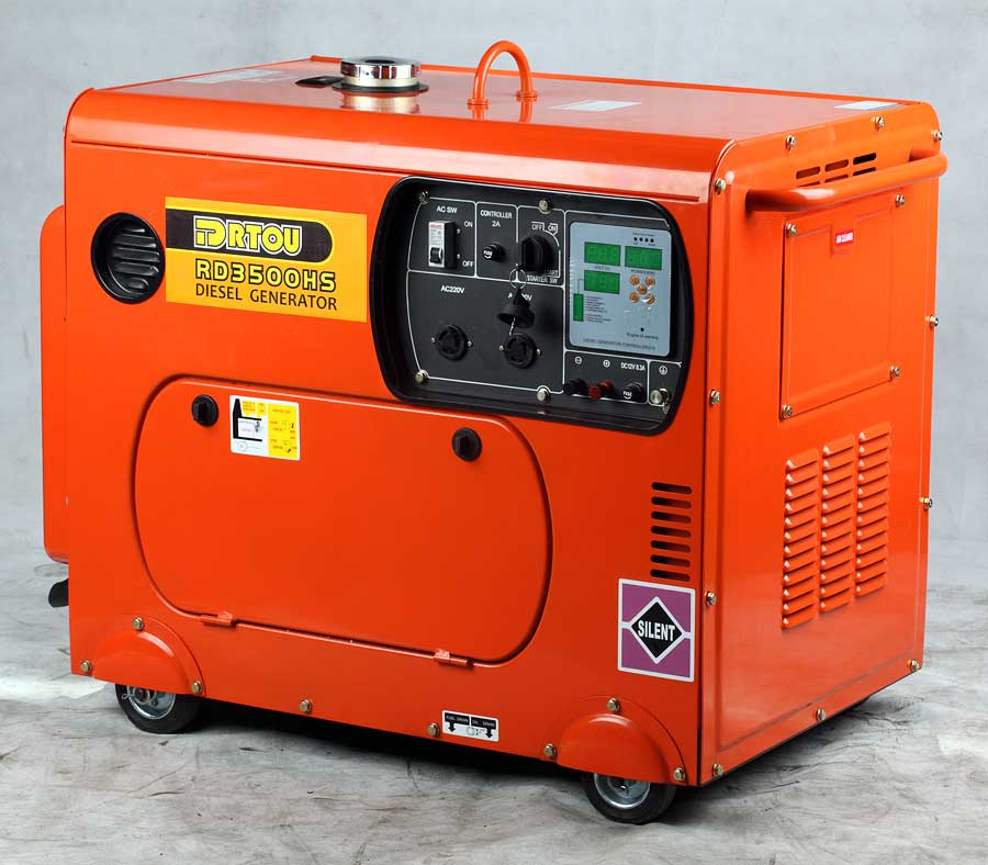 3KW Silent Diesel Generator (RD3500)