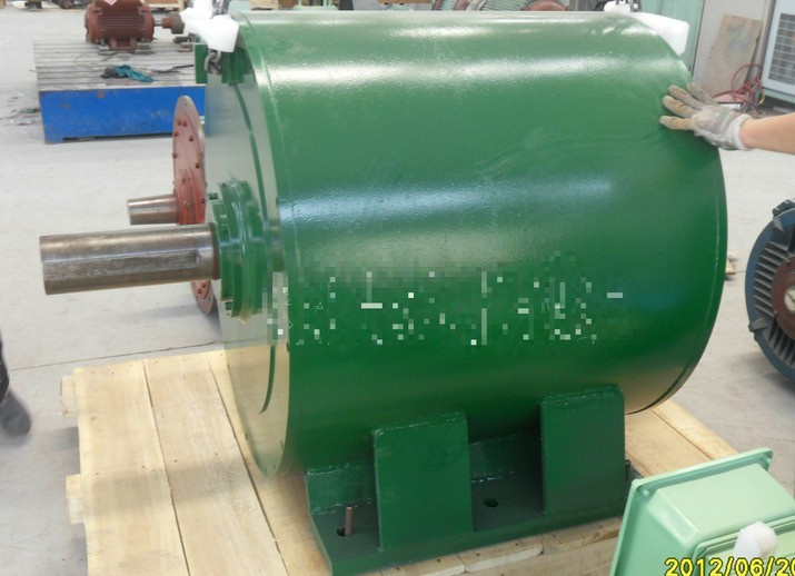 400kw 400rpm Low Speed Horizontal Permanent Magnet Generator