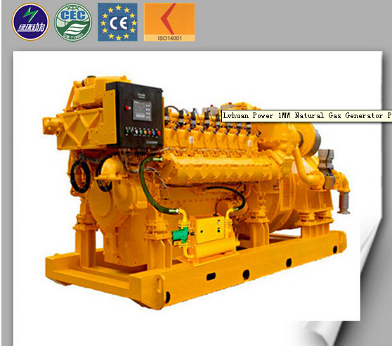 Lvhuan Power CE 400kw Generator, 600kVA Biogas Generator, with Cummins Engine