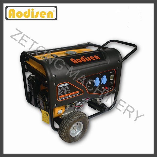 6kw/7kVA 8000 Ohv Digital Electric Portable Gasoline Generator