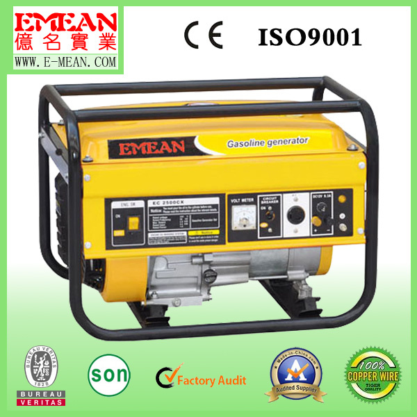 2.3kw Power LPG Silent Gasoline Generators with CE