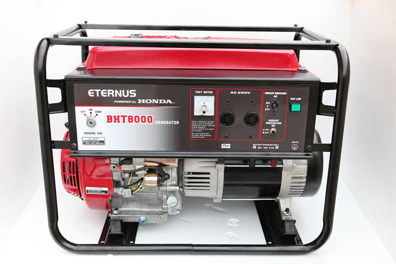 6kw/6kVA Honda Engine Three Phase Gasoline (Petrol) Generator BHT8000