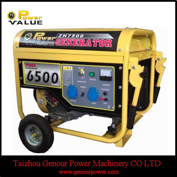Big Fuel Tank 16HP Engine Generator 7kVA Generator