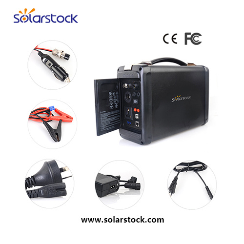 400W Portable Solar Power Generator in Home System