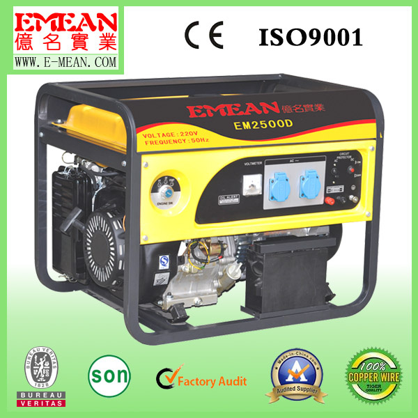 2kw- 7kw Electric Start/Key Start Gasoline Generator