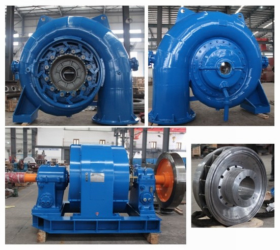 Water Turbine-Generator Unit with High Efficiency/ High Quality Water Turbine