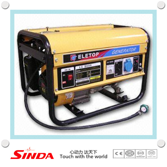 1500W Single Phase Home LPG Generator