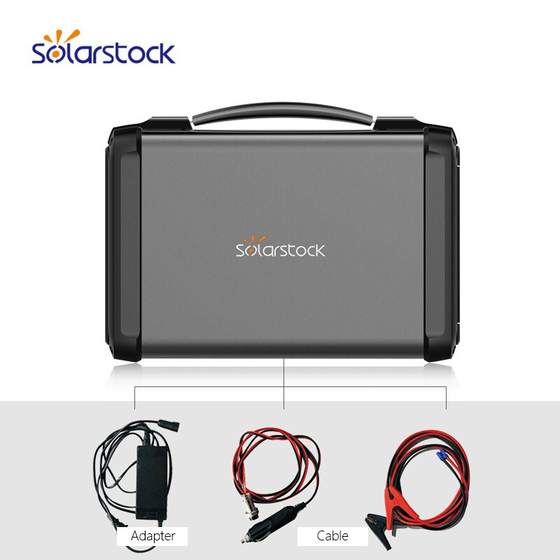 New Band Portable Solar Generator with Lithium-Ion Battery