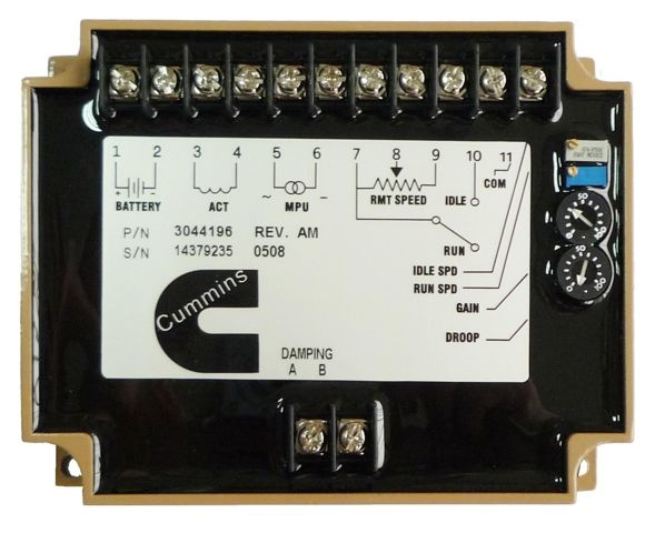 Cummins Speed Controller, Speed Governor 3044196