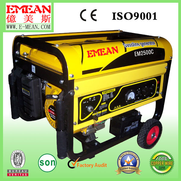 2kw Mobile Standy Economic Gasoline Generator
