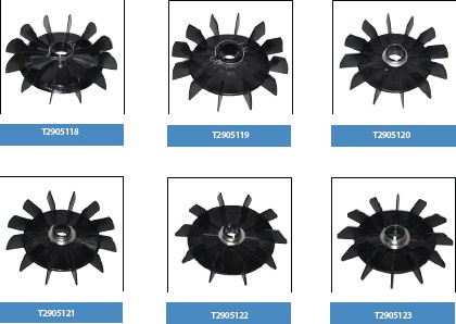 Plastic Parts for Pumps, Motors and Centrigugal Fans