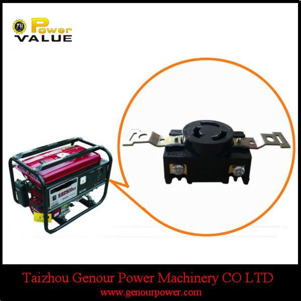 2kw 2.5kw 2.8kw 3kw 4kw 5kw 6kw Generator American Socket Generator Receptacle (GGS-AS)