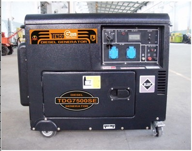 5kw Silent Diesel Generator Ptdg7000se