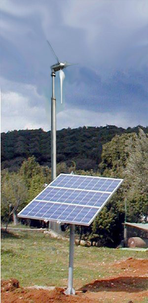 Wind and Solar Hybrid System