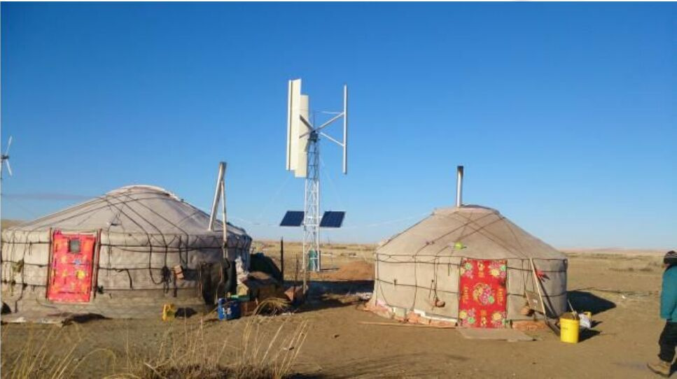 48V 1kw Vertical Axis Wind Turbine Generator (YC-H1000)