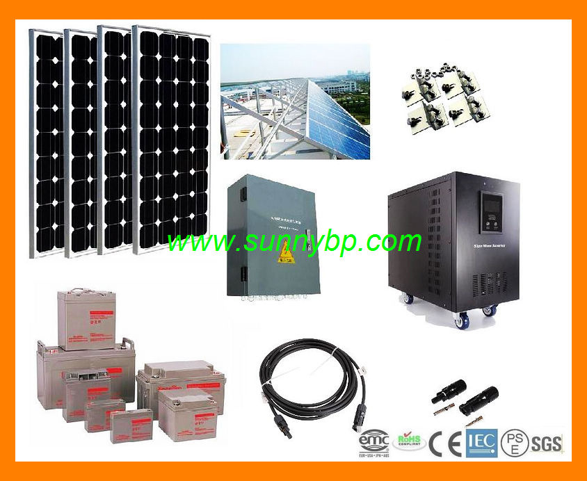 3000W off Grid Solar Power System (with UPS)